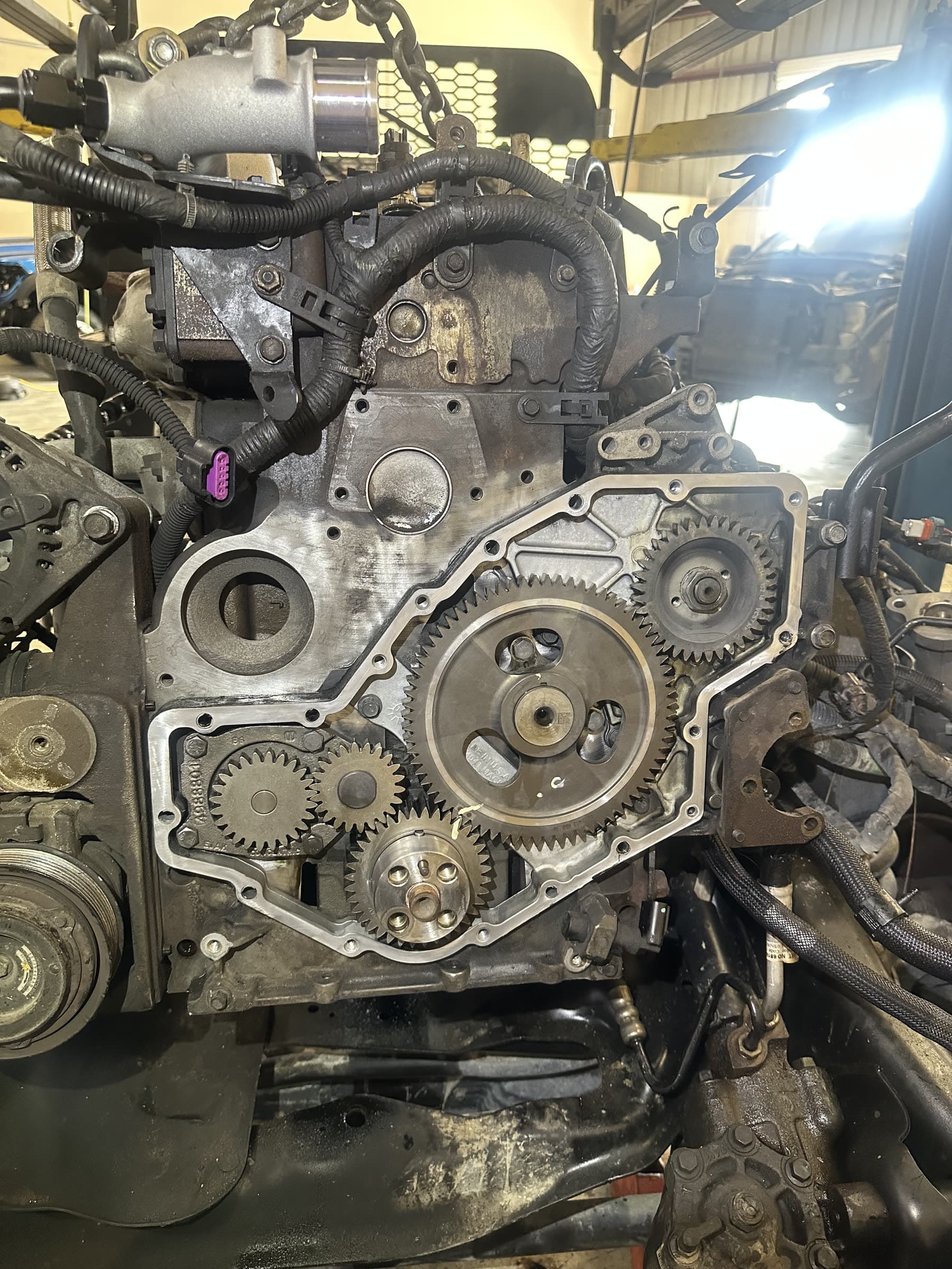 Machined diesel engine components