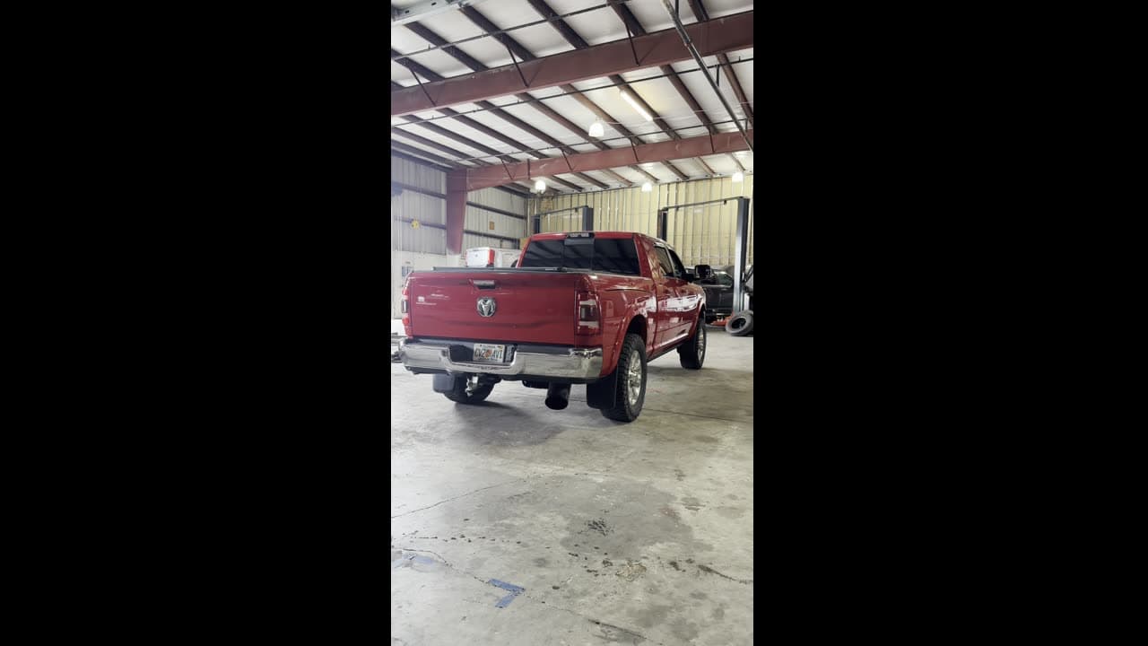 Red 2500 in the bay